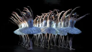 Swan Lake Ballet Performance Wallpaper