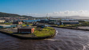 Swansea Portside View Wallpaper