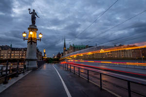 Sweden Djurgardsbron Bridge Wallpaper