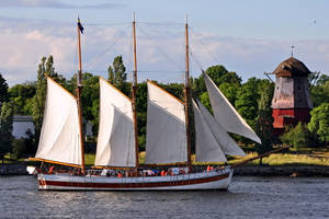 Sweden Galleon Ship Wallpaper