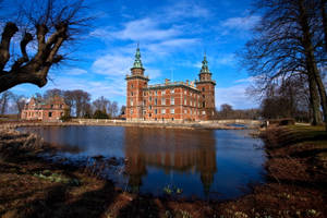 Sweden Marsvinsholm Castle Wallpaper