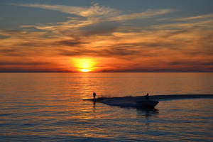 Sweden Wakeboarding Scenery Wallpaper