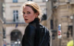 Swedish Actress Rebecca Ferguson As Ilsa Faust Mission Impossible Fallout Wallpaper