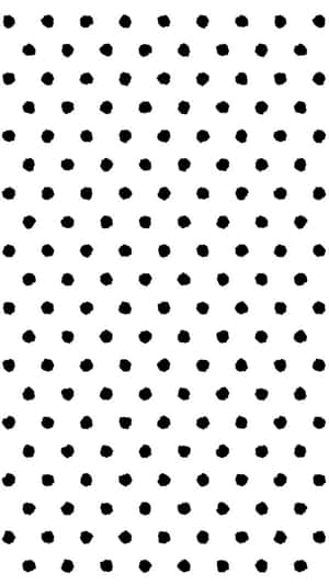 Sweet And Simple Black Dots On White Wallpaper