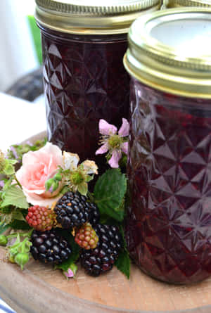 Sweet Blackberry Jam, Always Delicious Wallpaper