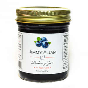 Sweet & Delicious Blueberry Jam Wallpaper