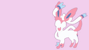 Sweet Pink Sylveon Wallpaper