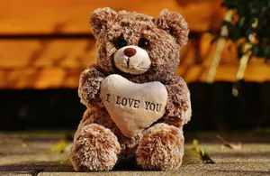 Sweetest Day Love Teddy Bear Wallpaper