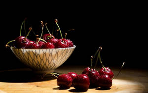 Sweetheart Cherries Wallpaper