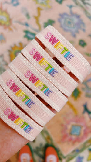 Swiftie Fabric Wristbands Wallpaper