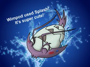 Swimming Wimpod Wallpaper