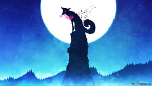 Swing Into Adventure With This Cool Anime Fox! Wallpaper