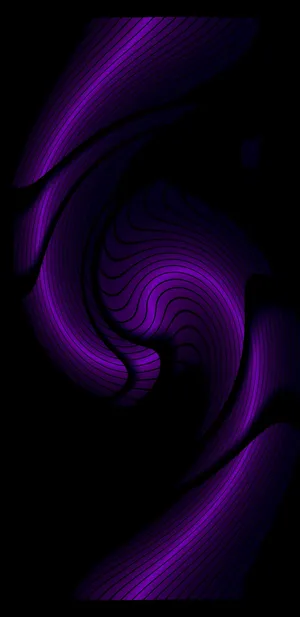Swirl Of Black And Purple Phone Wallpaper