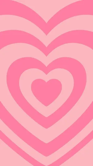 Swirly Hearts Preppy Pfp For Tiktok Wallpaper