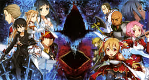 Sword Art Online Character Collage Wallpaper