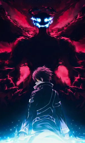 Sword Art Online Gabriel Miller Darkness Power Wallpaper