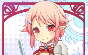 Sword Art Online: Lisbeth In Action Wallpaper