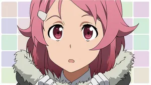 Sword Art Online's Lisbeth In Action Wallpaper