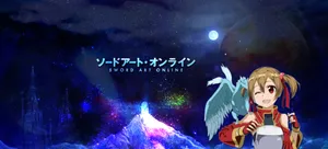 Sword Art Online's Silica With Pina In A Stunning Action Pose Wallpaper