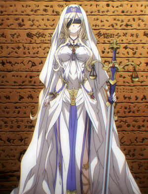 Sword Maiden Anime Character Wallpaper