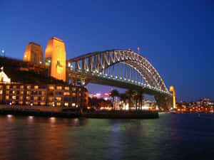 Sydney Harbour Bridge Twilight Wallpaper