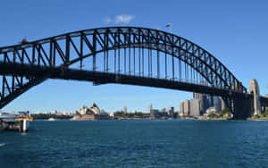 Sydney Harbour Bridgeand Opera House Wallpaper