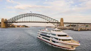 Sydney Harbour Cruise Under Bridge Wallpaper