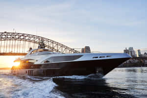 Sydney Harbour Sunset Cruise Yacht Wallpaper