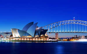 Sydney Opera Houseand Harbour Bridgeat Twilight.jpg Wallpaper