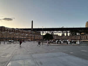 Sydney The Rocks Dusk Scenery Wallpaper