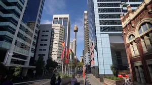 Sydney_ Tower_ Amidst_ Cityscape.jpg Wallpaper