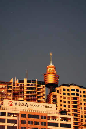 Sydney_ Tower_ Eye_at_ Dusk Wallpaper