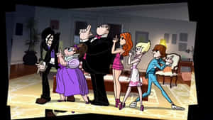 Sym Bionic Titan Characters Dancing Wallpaper