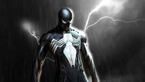 Symbiote In Action Wallpaper