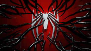 Symbiote Spider Man Emblem Wallpaper