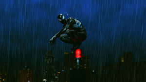 Symbiote Spider Man Night Vigil Wallpaper