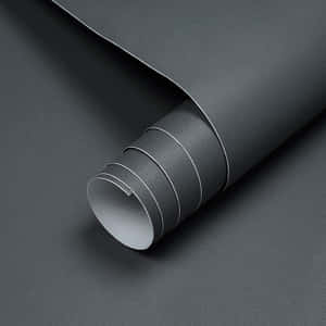 Synthetic Mecpar Solid Grey Wallpaper