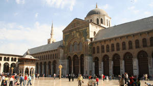 Syria Umayyad Mosque Wallpaper