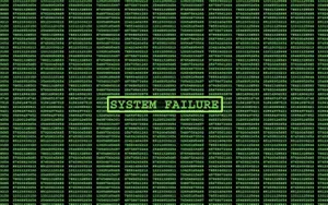 System Failure In The Matrix Wallpaper
