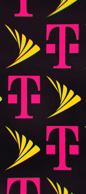T Mobile Branded Pattern Wallpaper