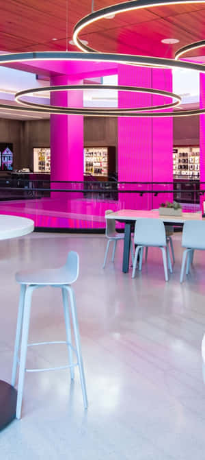 T Mobile Branded Store Interior Wallpaper