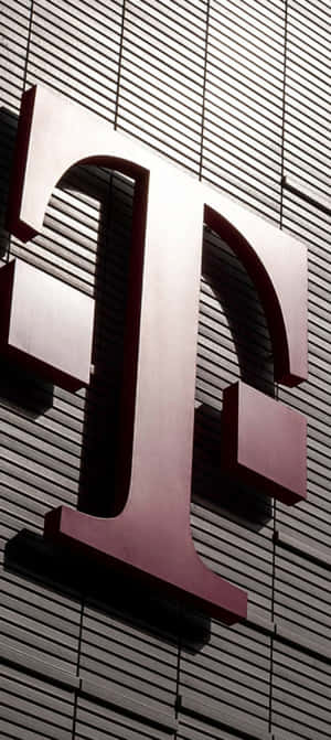 T Mobile Logo On Building Facade Wallpaper