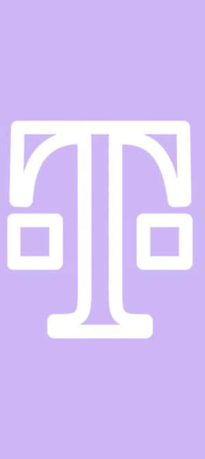 T Mobile Logo Purple Background Wallpaper