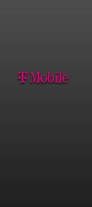 T Mobile Logoon Dark Background Wallpaper