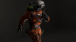 Tactical Pilot Ready For Mission Wallpaper