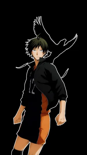 Tadashi Yamaguchi, Dynamic Volleyball Star Wallpaper