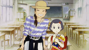 Taeko And Toshio Enjoying The Countryside In Only Yesterday Wallpaper