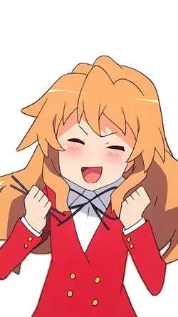 Taiga Aisaka, A Passionate And Independent Anime Character Wallpaper