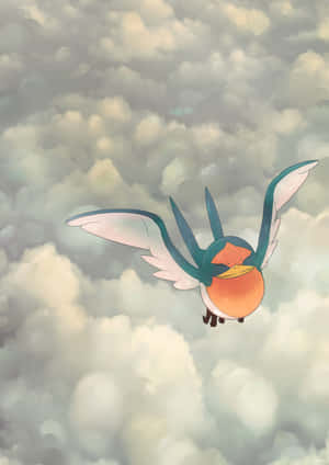 Taillow Flying Dark Sky Wallpaper