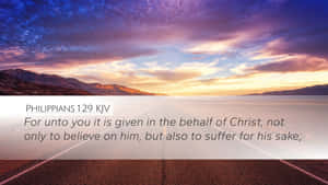 Take A Break From Your Busy Life And Reflect On God's Word With Bible Verse Desktop Wallpaper Wallpaper